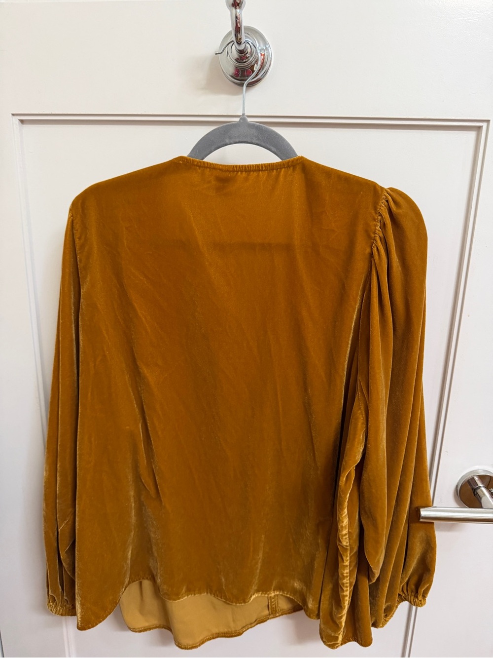 Old Navy Velvet Blouse - Picture 2 of 2